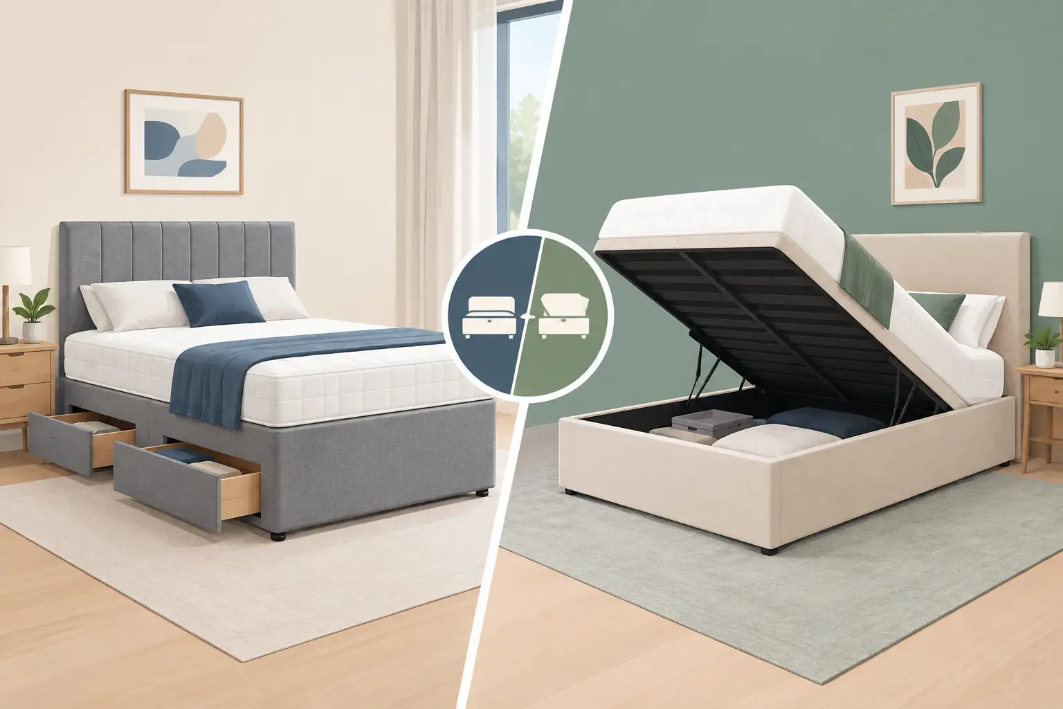 Divan Bed Versus Ottoman Bed: Which Fits?