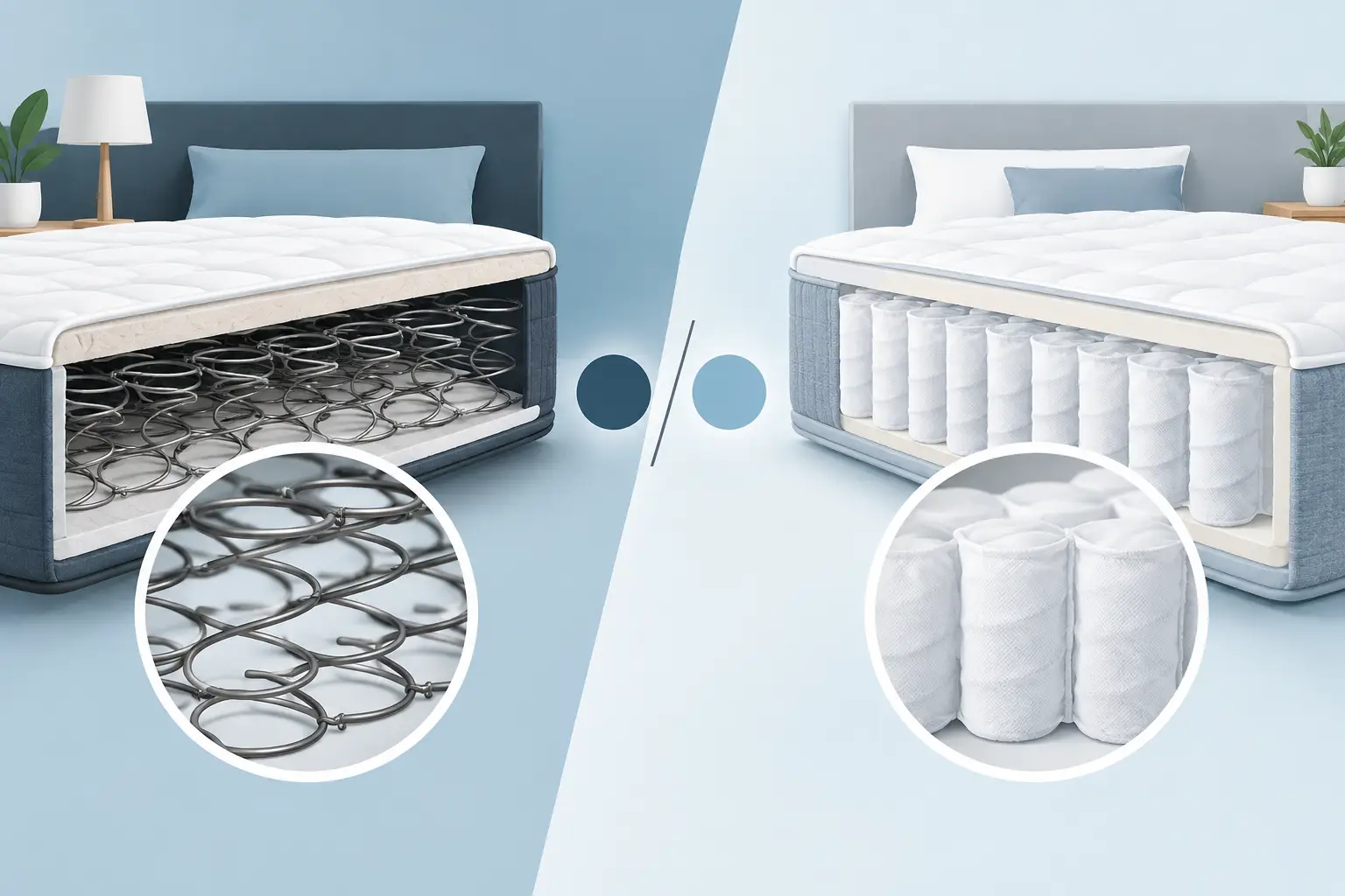 Open Coil Versus Pocket Springs: Which Fits You?