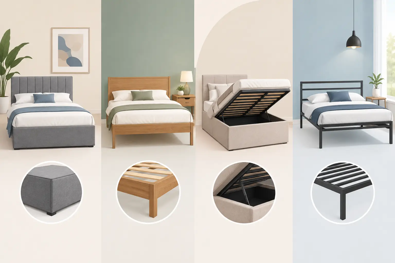 Bed Base Types Guide for Better Bedroom Choices