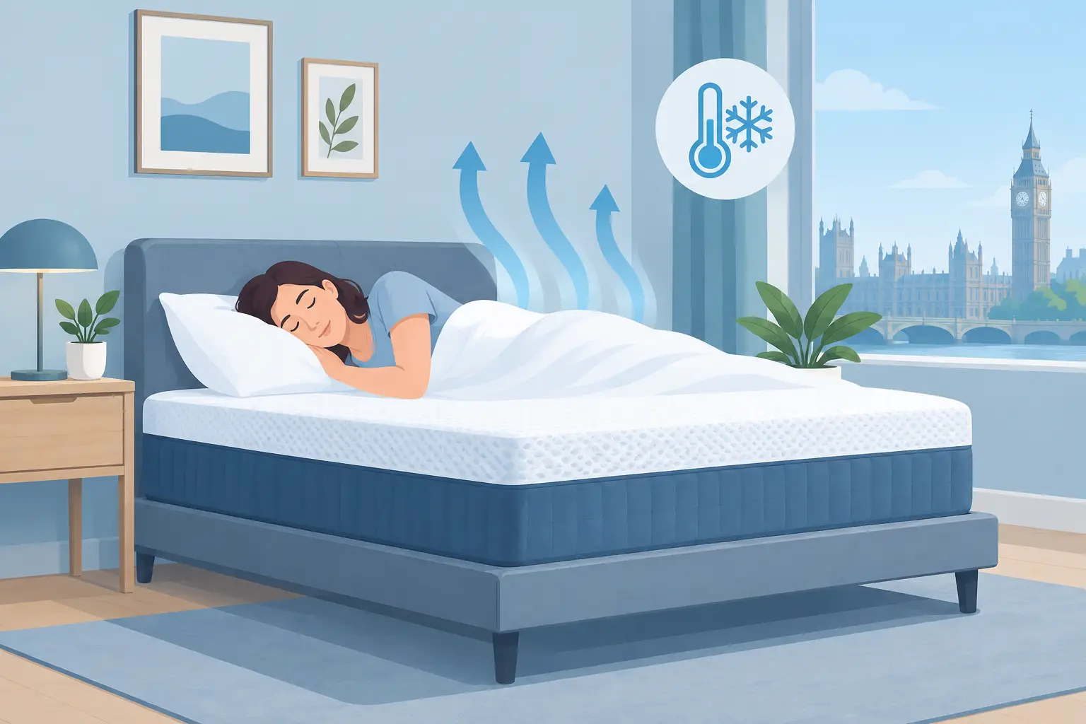 Best Mattresses for Hot Sleepers in the UK