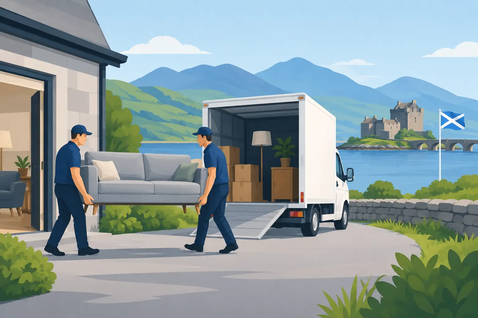 Furniture Delivery in Scotland: What to Expect